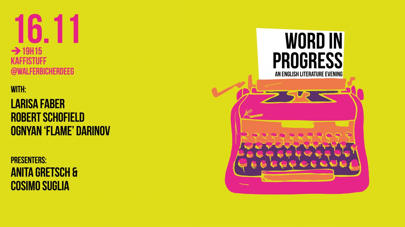 Word in Progress (WIP) @Walfer Bicherdeeg