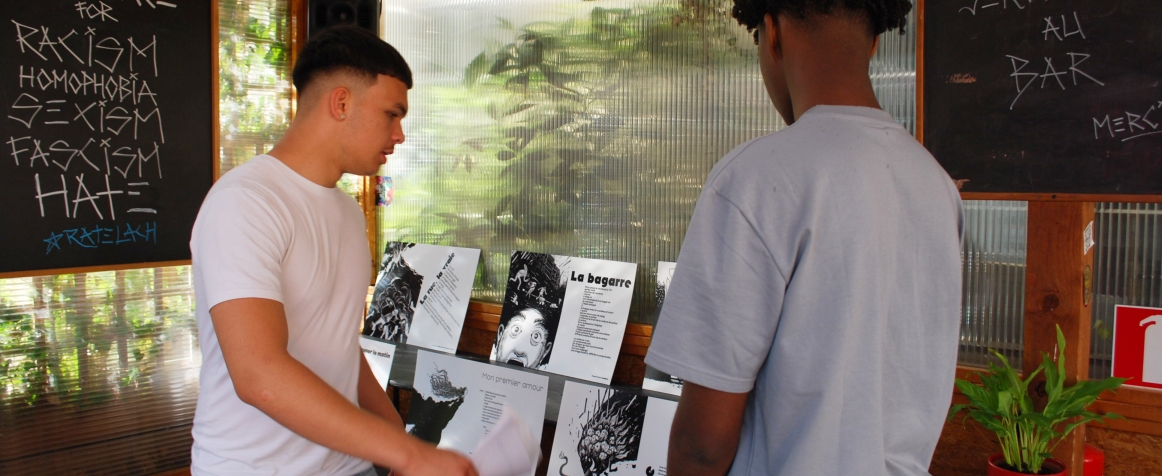 Atelier d'écriture 2022-2023 avec le lycée Bel-Val