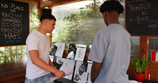 Atelier d'écriture 2022-2023 avec le lycée Bel-Val