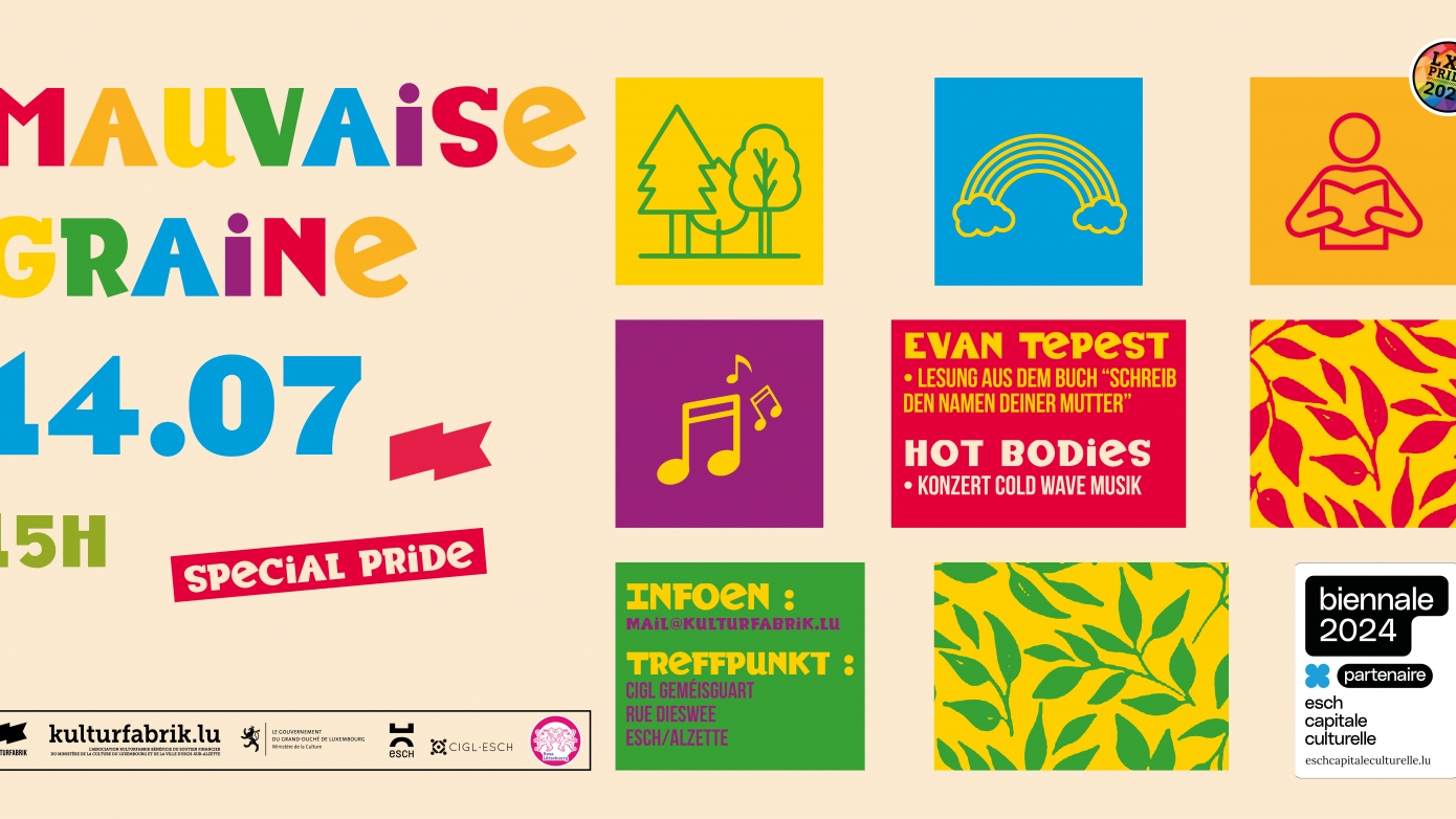 [ABGESAGT] MAUVAISE GRAINE : PRIDE EDITION